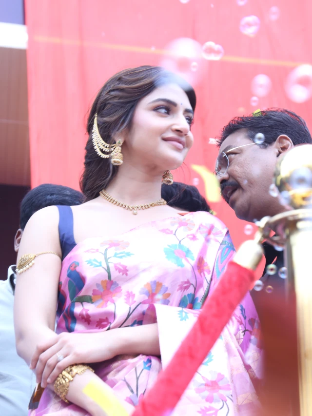Sreeleela Shining at Shop Opening Event