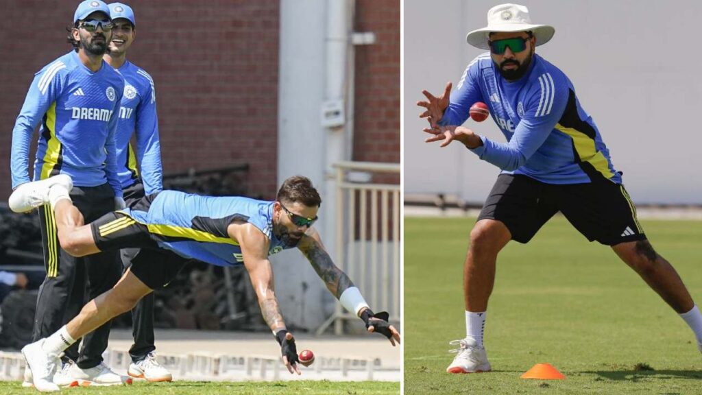 TeamIndia Practice Session