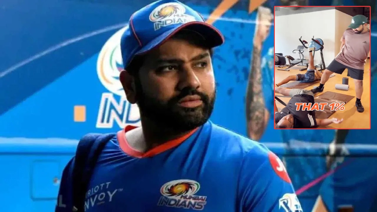 Rohit Sharma : రోహిత్ శర్మ జిమ్ వీడియో వైరల్.. 99 శాతం వర్కౌట్లు.. 1 శాతం మాత్రం.. Rohit Sharma : రోహిత్ శర్మ జిమ్ వీడియో వైరల్.. 99 శాతం వర్కౌట్లు.. 1 శాతం మాత్రం..