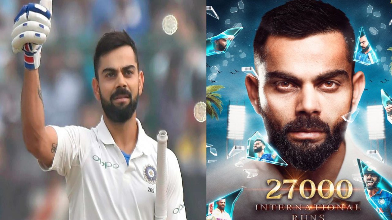 Virat Kohli : చరిత్ర సృష్టించిన విరాట్ కోహ్లీ.. అంతర్జాతీయ క్రికెట్లో అత్యంత వేగంగా 27 వేల పరుగుల మైలురాయి.. Virat Kohli : చరిత్ర సృష్టించిన విరాట్ కోహ్లీ.. అంతర్జాతీయ క్రికెట్లో అత్యంత వేగంగా 27 వేల పరుగుల మైలురాయి..