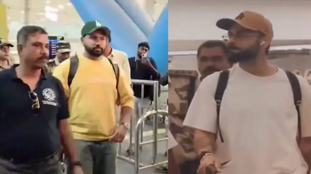 Virat Kohli and Rohit Sharma Land in Chennai Ahead of Opening Test Against Bangladesh
