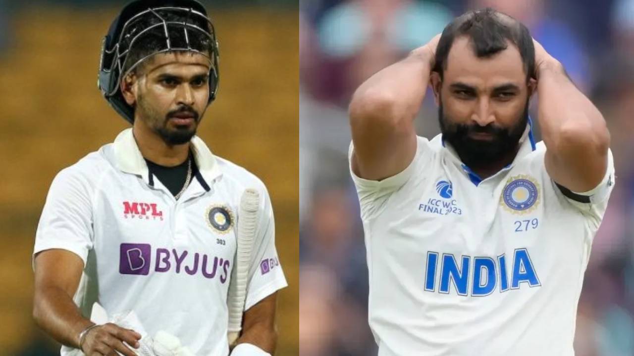 IND vs BAN : బంగ్లాదేశ్తో టెస్టు సిరీస్.. షమీ, శ్రేయస్కు నో ఛాన్స్.. ఎందుకంటే..? IND vs BAN : బంగ్లాదేశ్తో టెస్టు సిరీస్.. షమీ, శ్రేయస్కు నో ఛాన్స్.. ఎందుకంటే..?