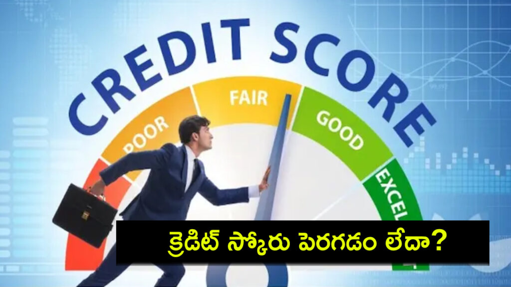 Why your credit score is not improving despite timely payments