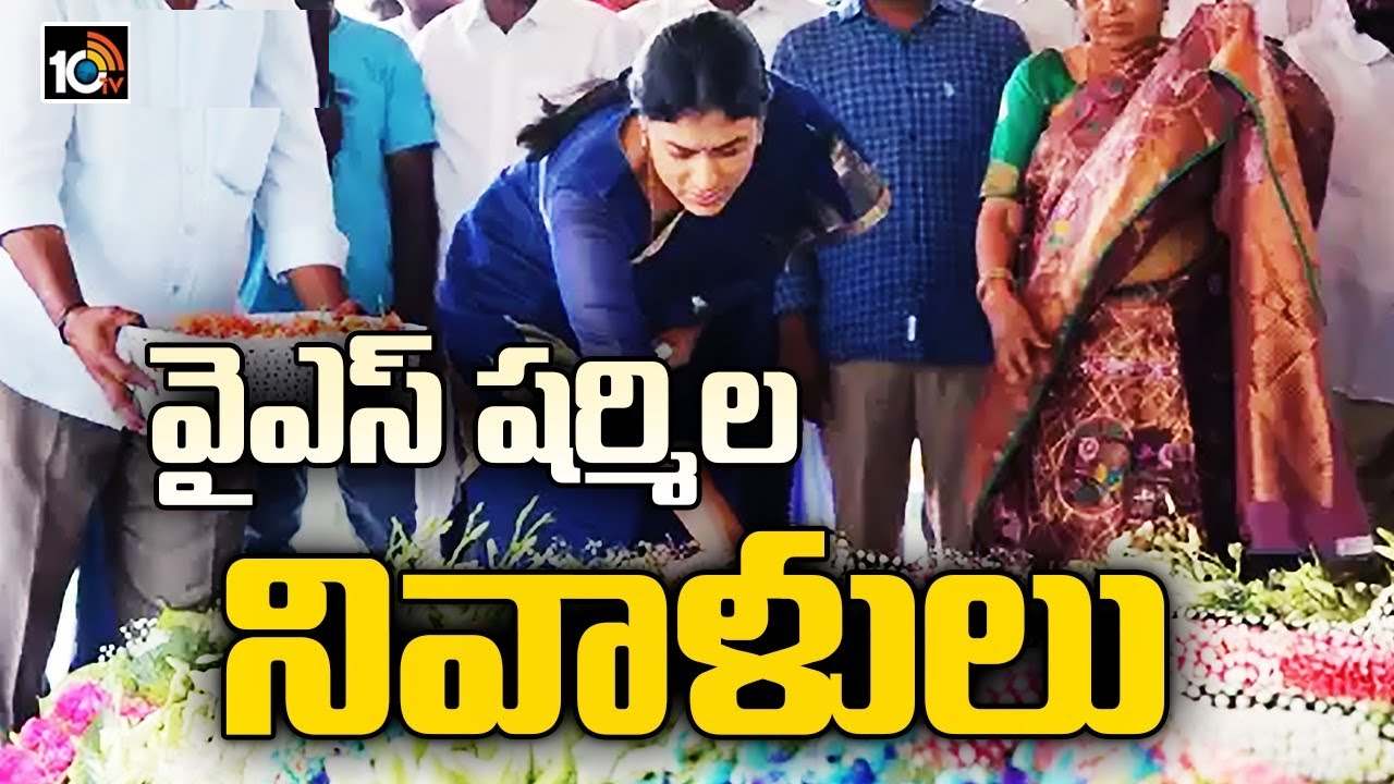 ఇడుపులపాయ వైఎస్ఆర్ ఘాట్ వద్ద నివాళులర్పించిన షర్మిల.. జగన్పై కీలక వ్యాఖ్యలు ఇడుపులపాయ వైఎస్ఆర్ ఘాట్ వద్ద నివాళులర్పించిన షర్మిల.. జగన్పై కీలక వ్యాఖ్యలు