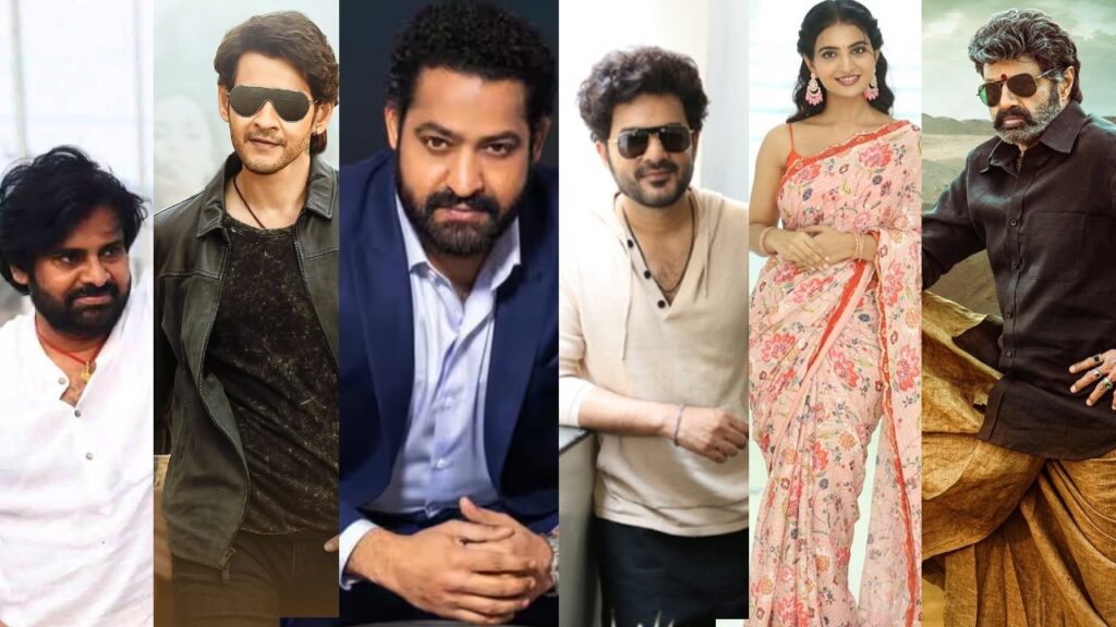 Tollywood Stars Donations to Andhrapradesh and Telangana CM relief Funds for Floods