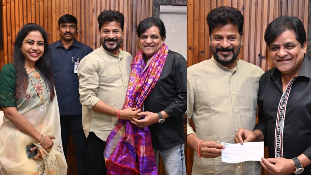 Comedian Ali Meets Telangana CM Revanth Reddy