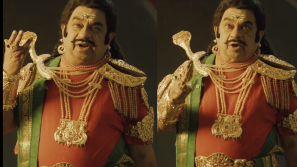 Brahmanandam Plays Duryodhana Character Video goes Viral