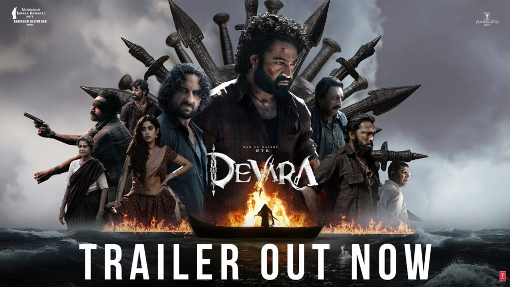 NTR Janhvi Kapoor Devara Release Trailer Released