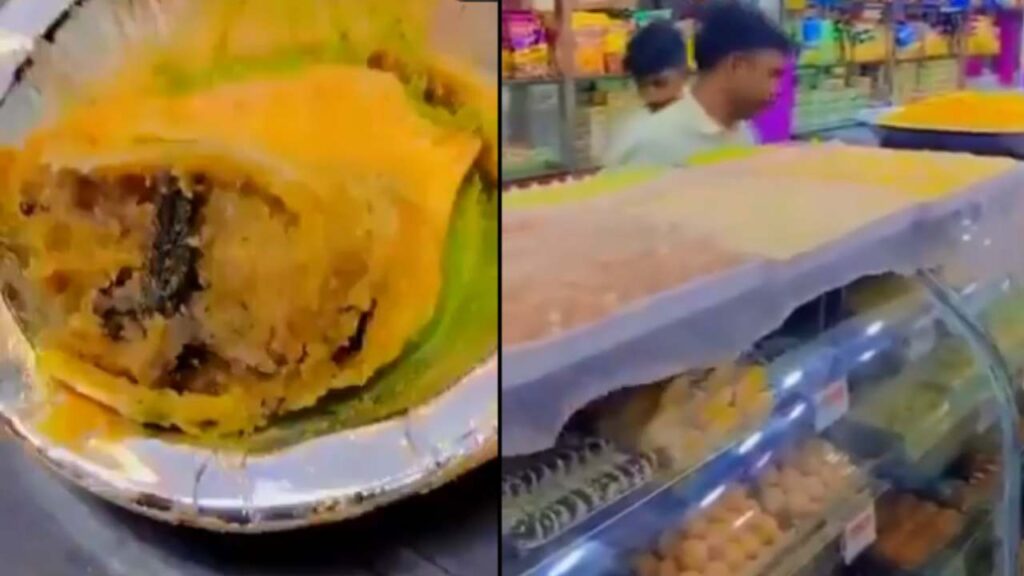 frog leg in samosa