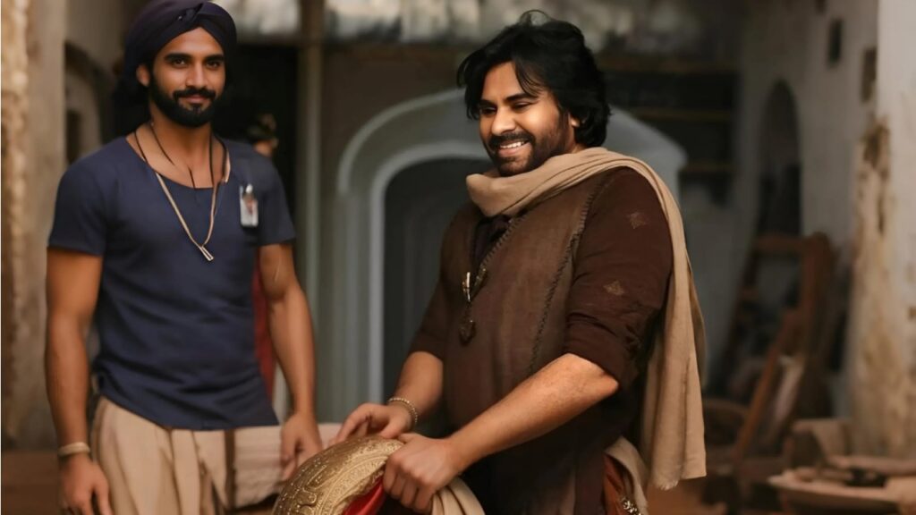 Pawan Kalyan Photo Leeks from HariHara VeeraMallu Movie Photo goes Viral