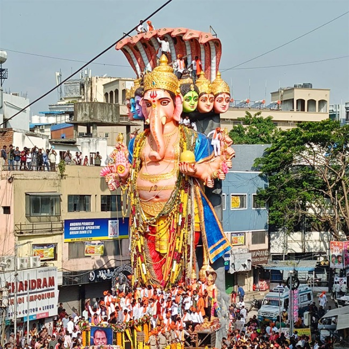 Khairatabad Ganesha visarjan