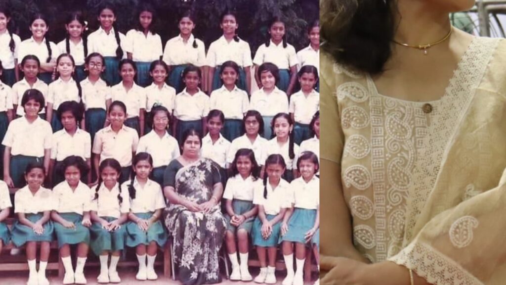 South Actress Shares Childhood School Group Photo and says find her