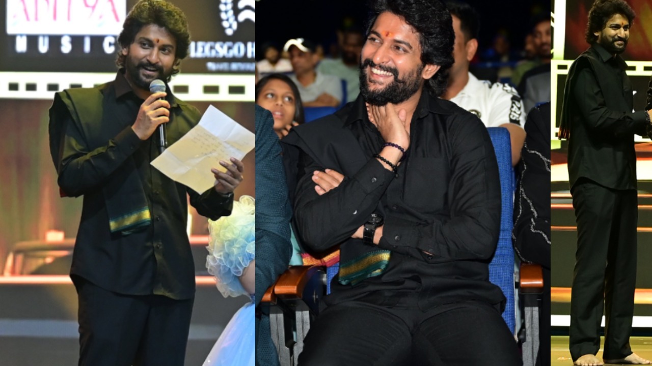 Nani : మరోసారి అయ్యప్ప మాలలో నాని.. దుబాయ్లో సందడి.. Nani : మరోసారి అయ్యప్ప మాలలో నాని.. దుబాయ్లో సందడి..