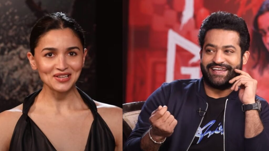 Alia Bhatt sings Chuttamalle song from Devara Movie