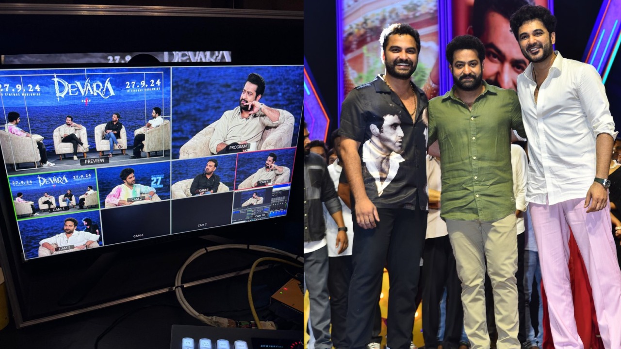 NTR – Vishwak – Siddhu : విశ్వక్, సిద్ధూ జొన్నలగడ్డతో ఎన్టీఆర్ స్పెషల్ దేవర ఇంటర్వ్యూ.. ఫోటో లీక్.. NTR – Vishwak – Siddhu : విశ్వక్, సిద్ధూ జొన్నలగడ్డతో ఎన్టీఆర్ స్పెషల్ దేవర ఇంటర్వ్యూ.. ఫోటో లీక్..