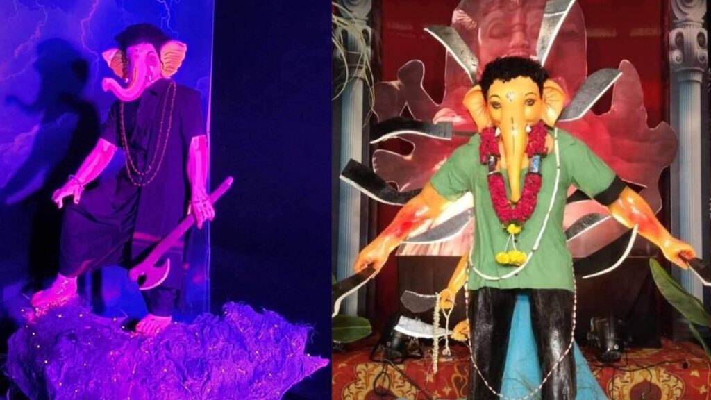 Salaar Vinayaka and Devara Vinayaka Idols goes Viral on Vinayaka Chavithi