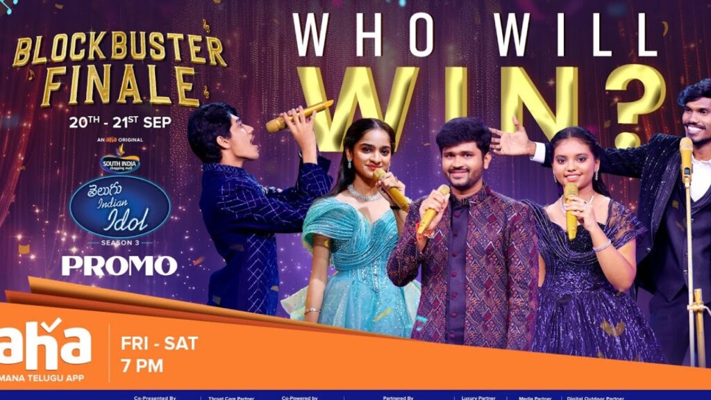 Aha Telugu Indian Idol Season 3 get into Finals Five Contestants going to Compete