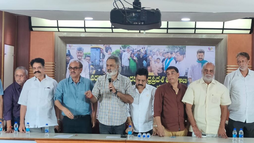 Tollywood Unions Announce Donations to CM Relief Fund for Flood Effected People