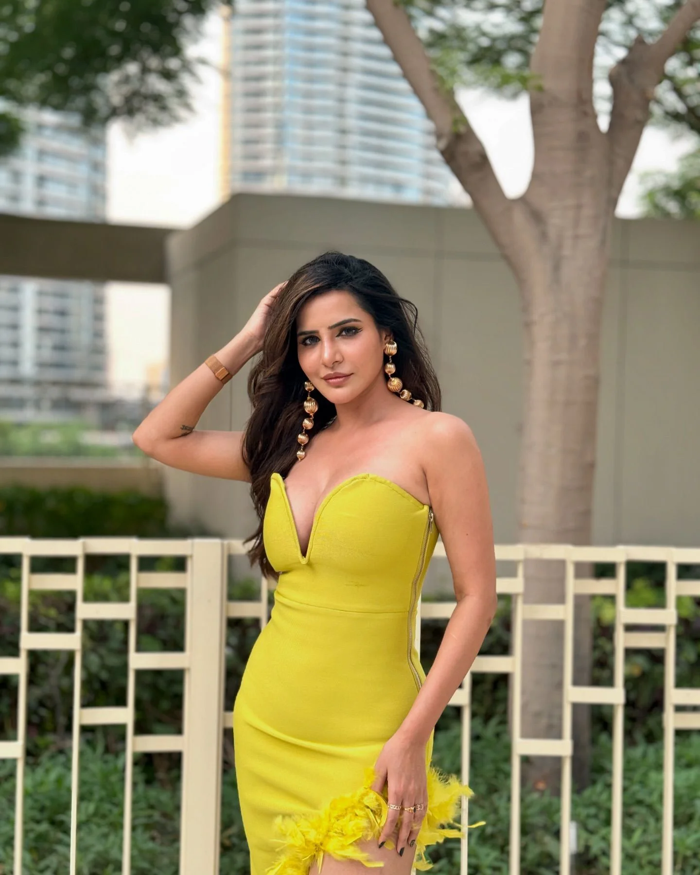 Aashu Reddy Pretty looks in Modern Dress