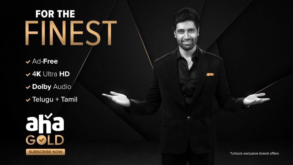 Hero Adivi Sesh as brand ambassador of Aha Gold