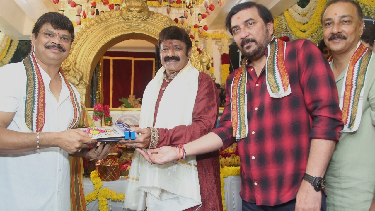 Balakrishna Boyapati Akhanda 2 Movie Opening Ceremony