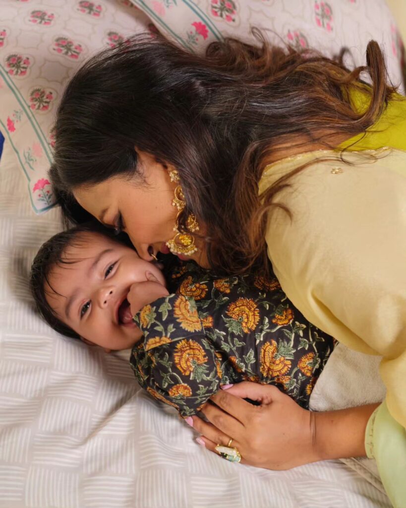 Amala Paul Shares Cute Photos with her Son Ilai Photos goes Viral 