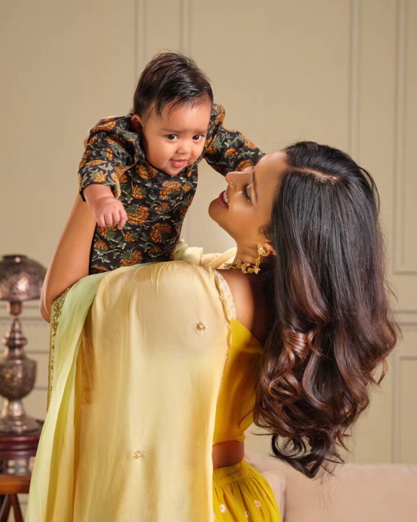 Amala Paul Shares Cute Photos with her Son Ilai Photos goes Viral 