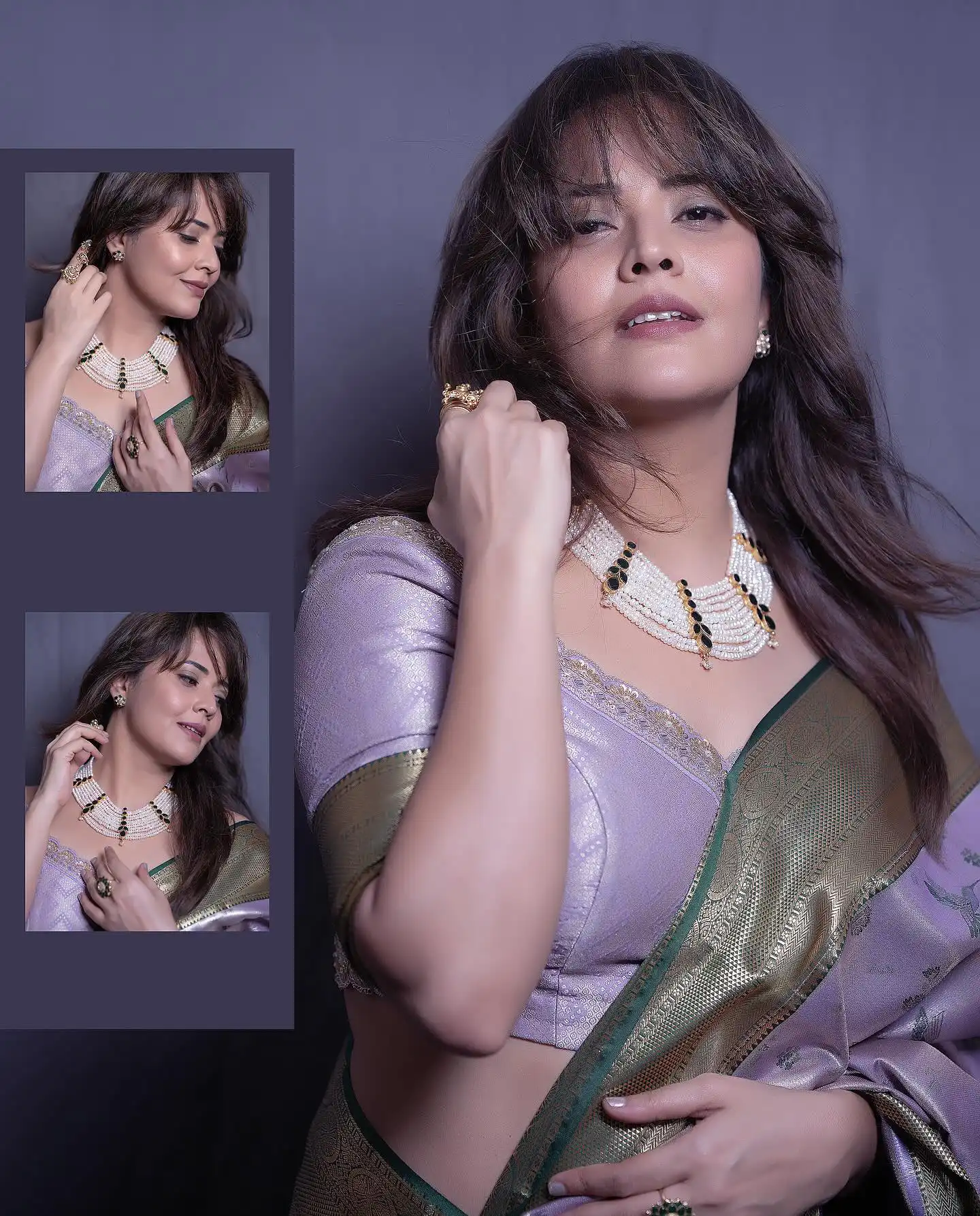 Anasuya Bharadwaj Stunning Looks in Saree