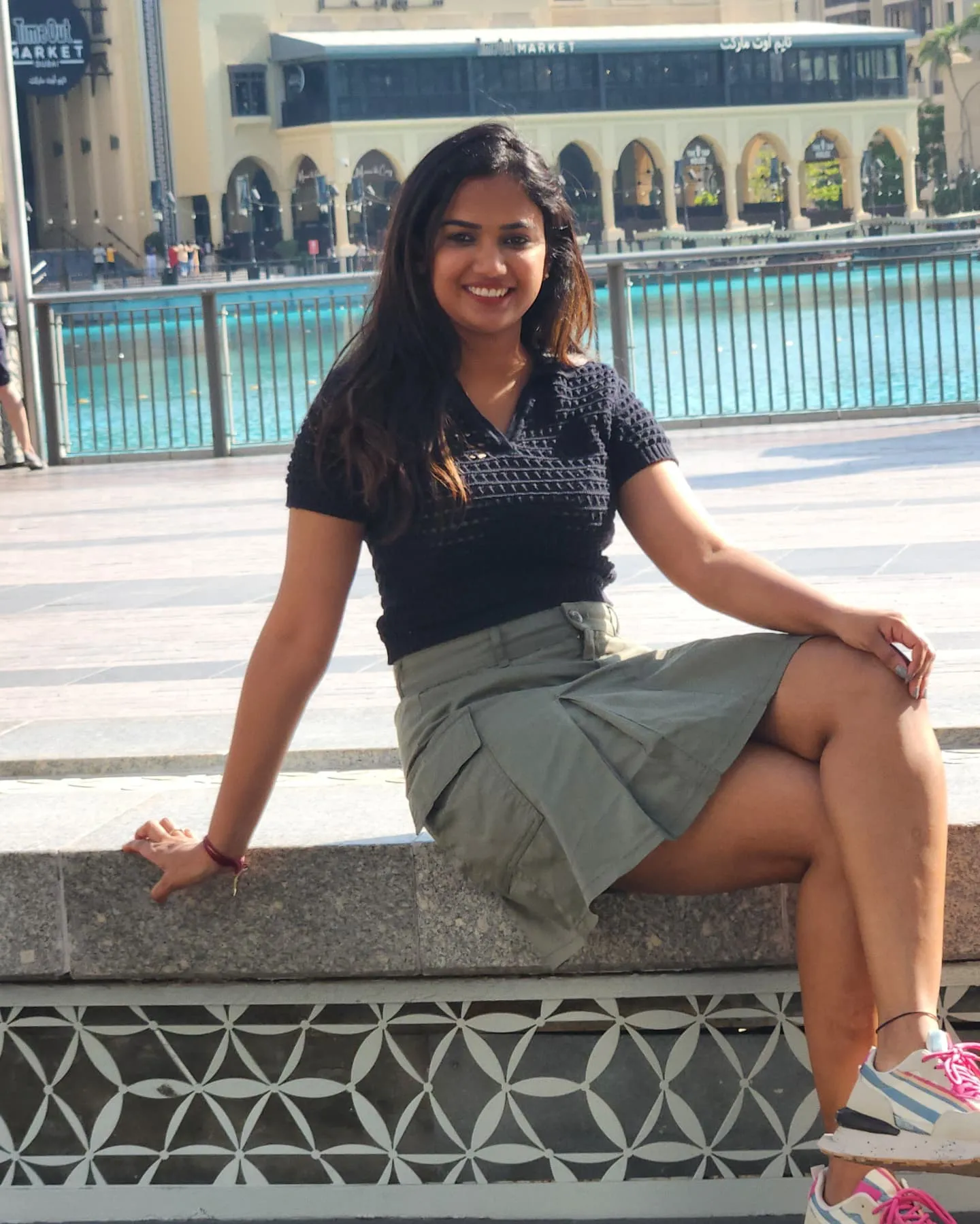 Ariyana Glory Enjoying in Dubai