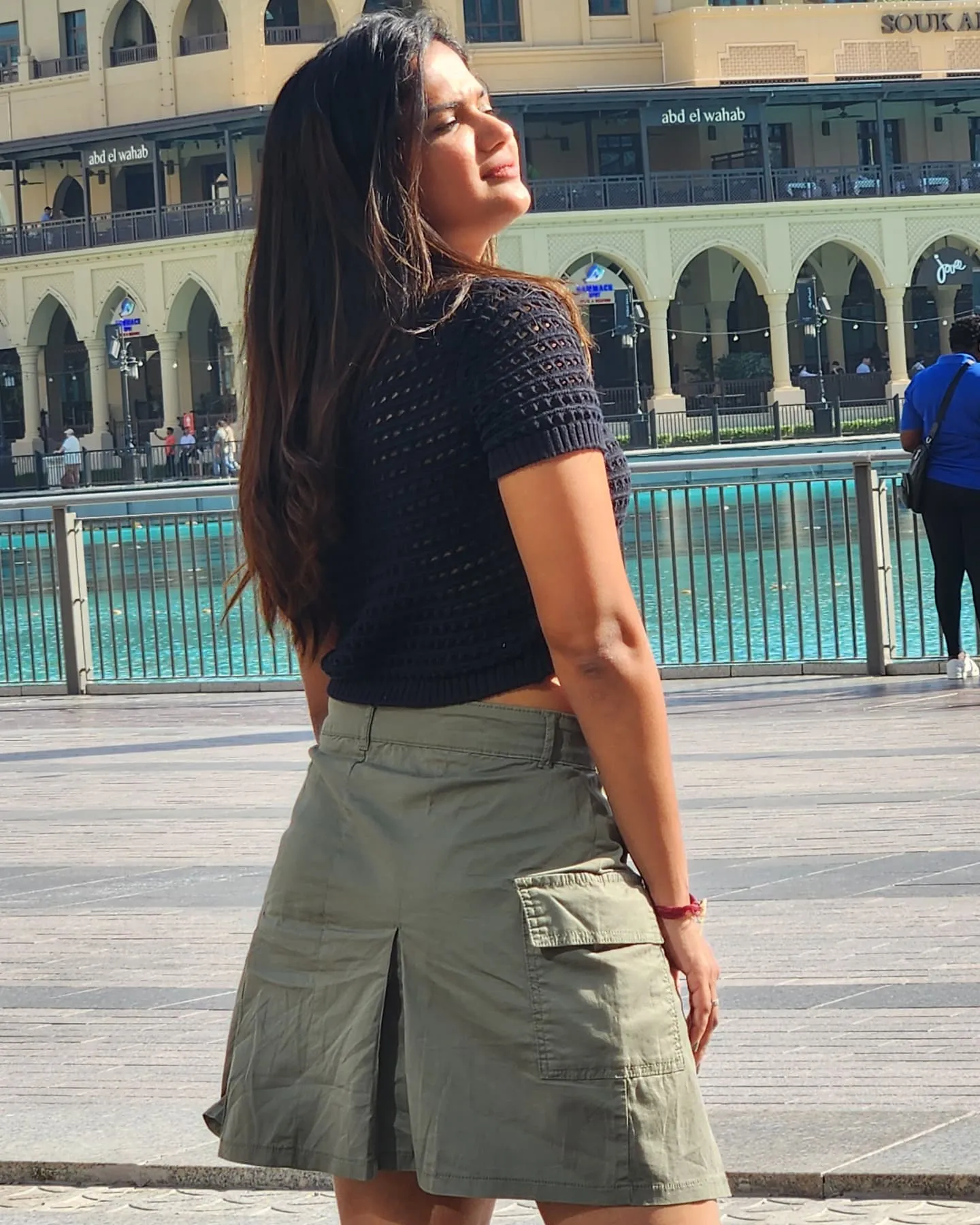 Ariyana Glory Enjoying in Dubai