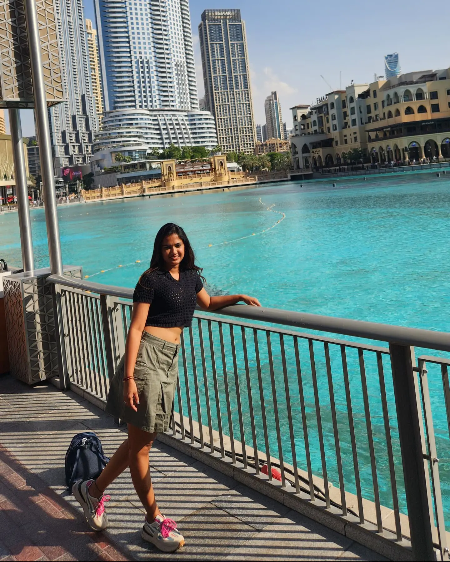 Ariyana Glory Enjoying in Dubai