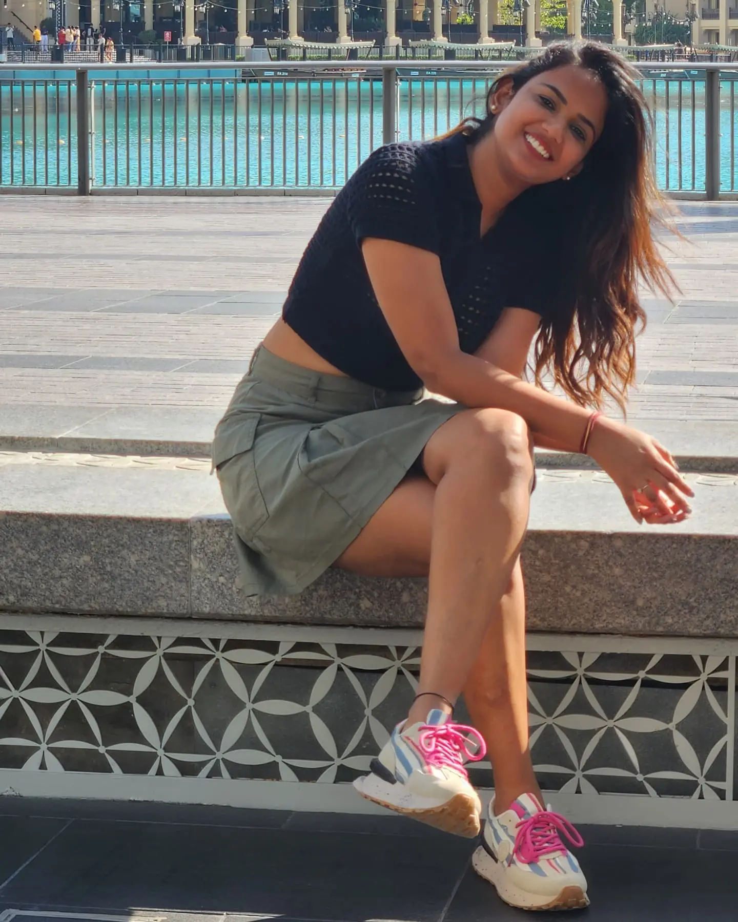 Ariyana Glory Enjoying in Dubai