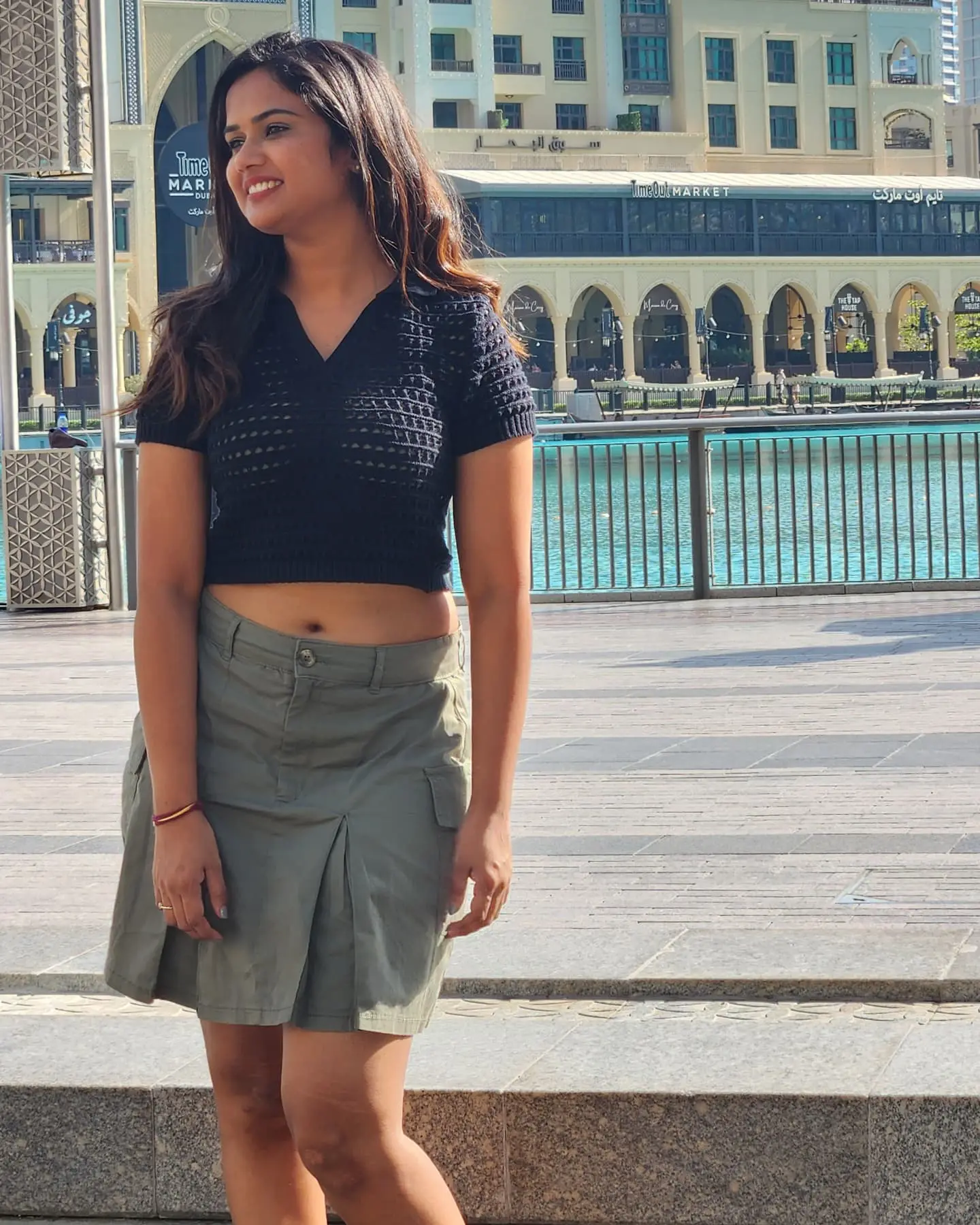 Ariyana Glory Enjoying in Dubai