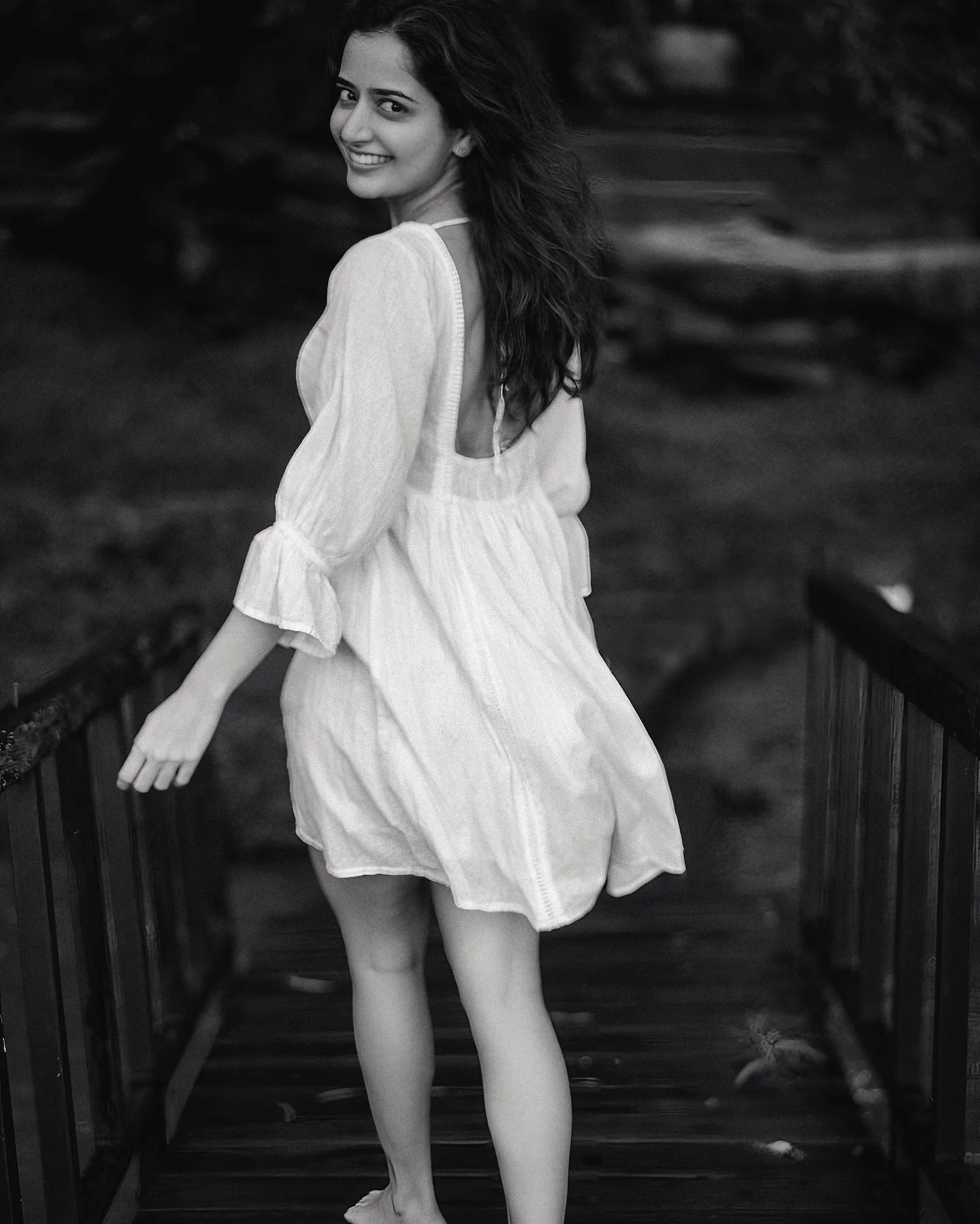 Ashika Ranganath Enjoying in Rain