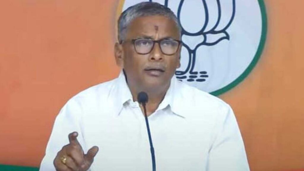 BJP leader NVSS Prabhakar