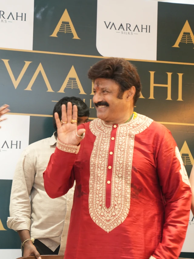 Balakrishna and Meenaakshi Chaudhary in Shopping Mall Opening