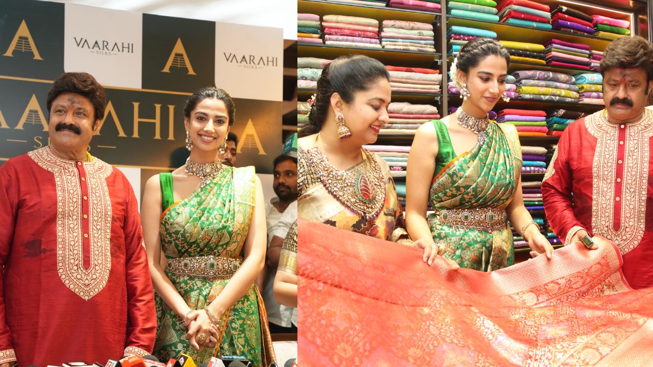 Balakrishna – Meenaakshi : షాపింగ్ మాల్ ఓపెనింగ్‌లో హీరోయిన్ తో సందడి చేసిన బాలయ్య..