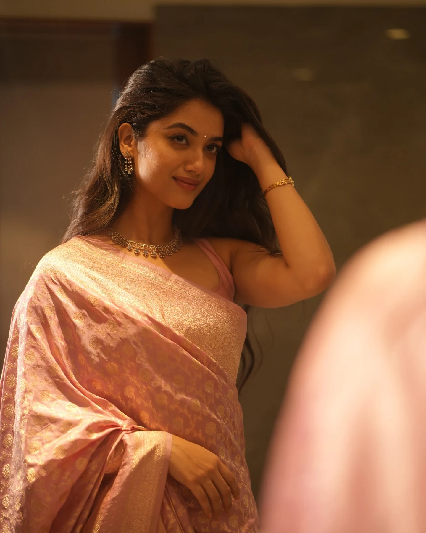 Bhagyashri Borse Awesome Looks in Saree