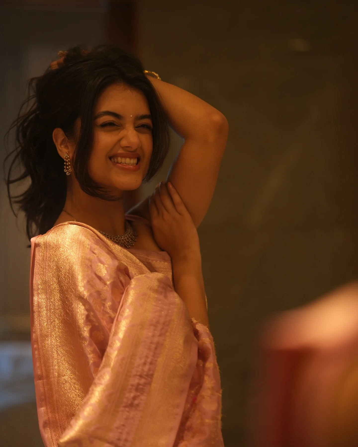 Bhagyashri Borse Awesome Looks in Saree