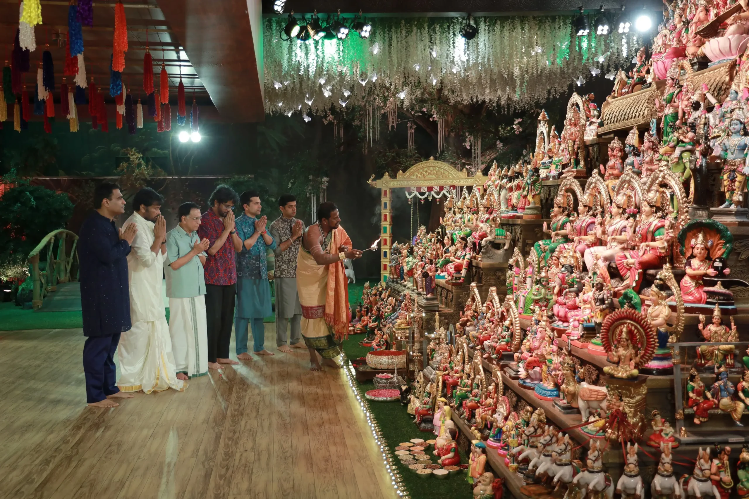 Megastar Chiranjeevi and king Nagarjuna Dasara Celebrations Photos goes Viral 