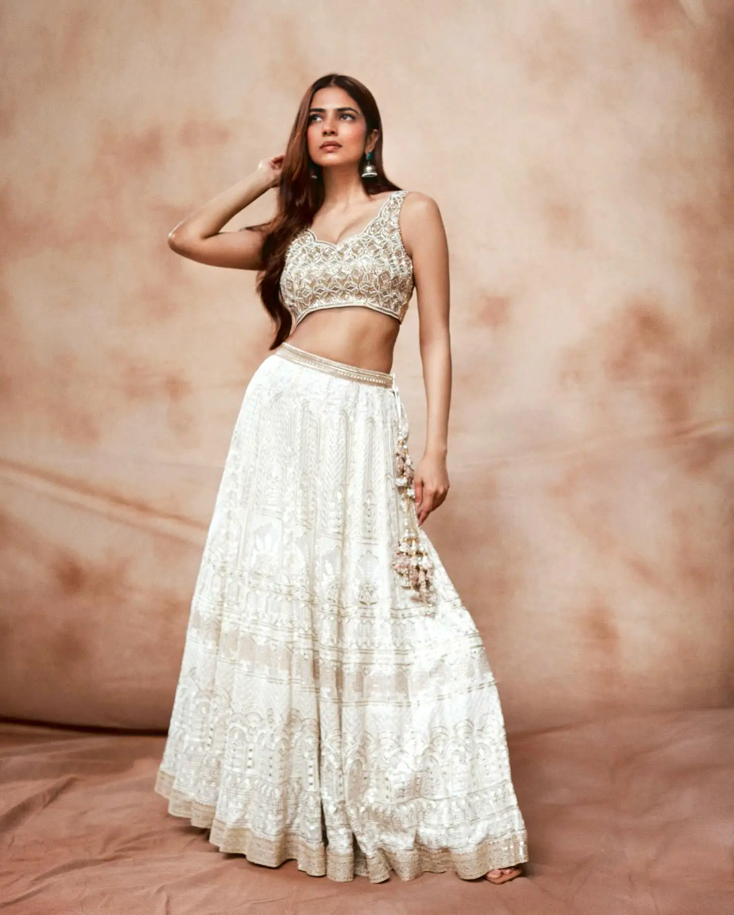 Malavika Mohanan Elegant Looks in Traditional Dress