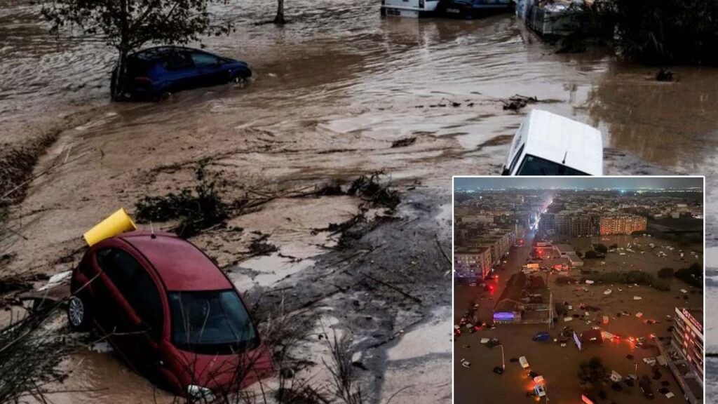 Flash floods in Spain