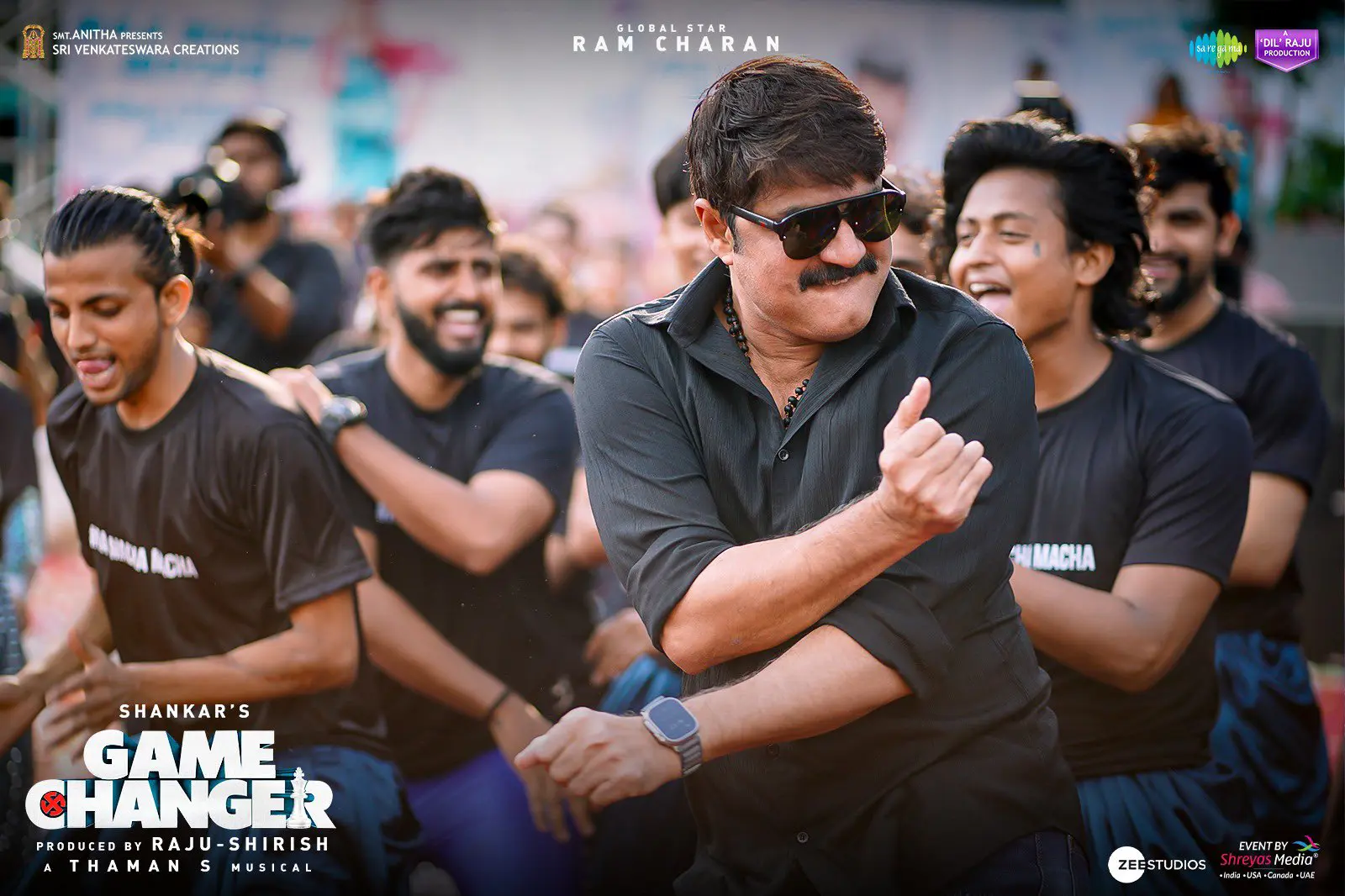 Ram Charan Game Changer Song Launch Event
