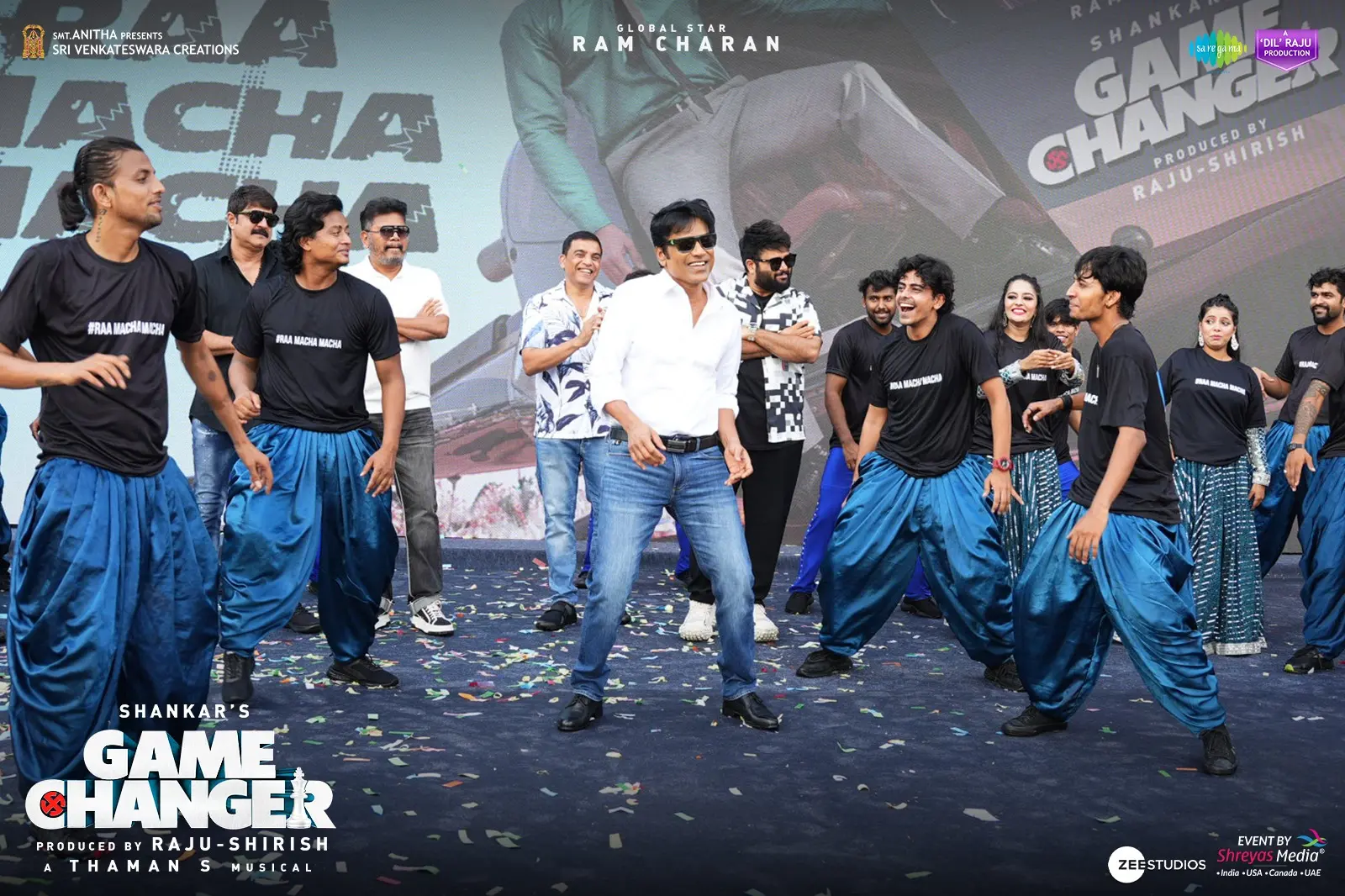 Ram Charan Game Changer Song Launch Event