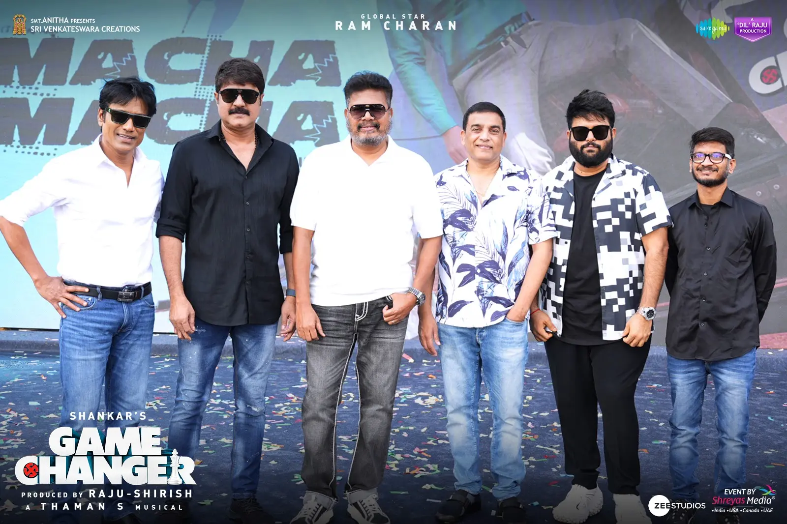 Ram Charan Game Changer Song Launch Event