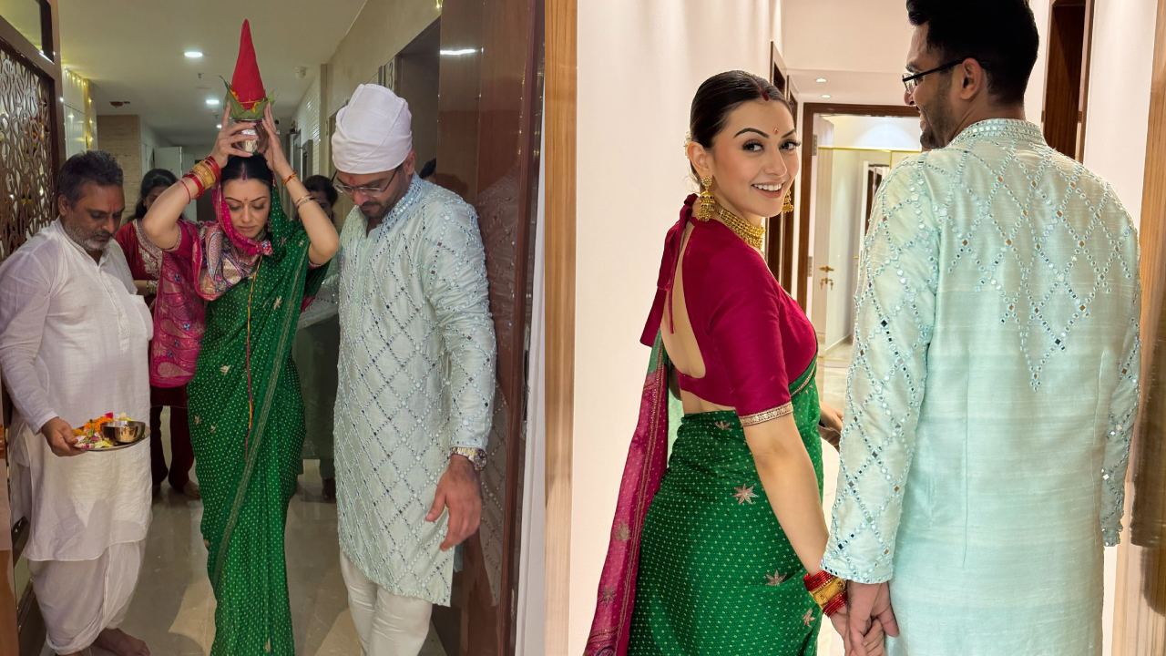 Hansika Motwani : భర్తతో కలిసి కొత్తింట్లోకి అడుగుపెట్టిన హన్సిక.. ఫొటోలు వైరల్.. Hansika Motwani : భర్తతో కలిసి కొత్తింట్లోకి అడుగుపెట్టిన హన్సిక.. ఫొటోలు వైరల్..