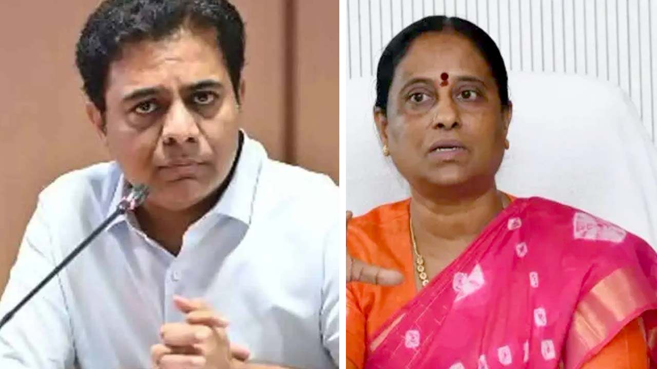 KTR : మంత్రి కొండా సురేఖపై కేటీఆర్ పరువు నష్టం దావా KTR : మంత్రి కొండా సురేఖపై కేటీఆర్ పరువు నష్టం దావా
