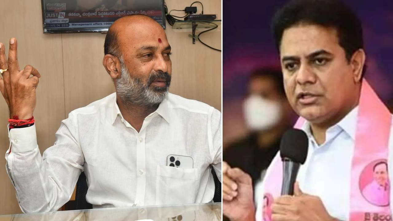 KTR Legal Notice: బండి సంజయ్కు కేటీఆర్ లీగల్ నోటీసులు.. నోటీసుతోనే జవాబిస్తానన్న సంజయ్ KTR Legal Notice: బండి సంజయ్కు కేటీఆర్ లీగల్ నోటీసులు.. నోటీసుతోనే జవాబిస్తానన్న సంజయ్