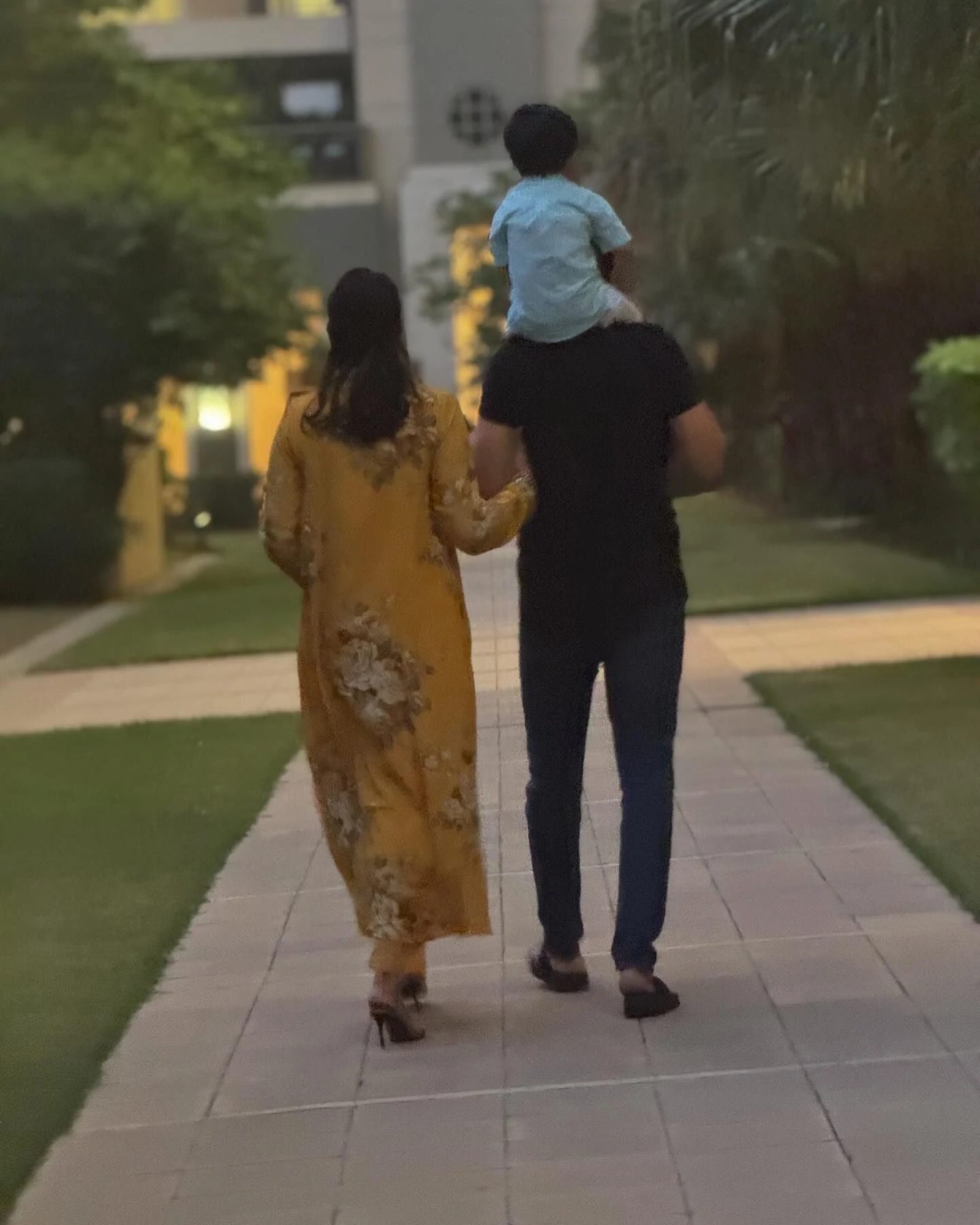 Kajal Aggarwal Karva Chauth Photos with Husband