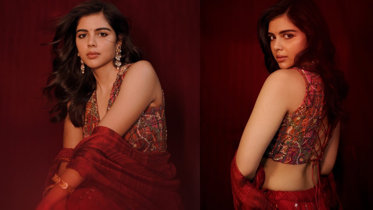 Kalyani Priyadarshan : పండగ పూట ట్రెడిషినల్ గా.. కళ్యాణి ప్రియదర్శన్ క్యూట్ ఫొటోలు..